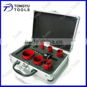 HSS M3 M42 Bi-Metal Hole Saw Set For Stainless Steel Sheet thumbnail-1