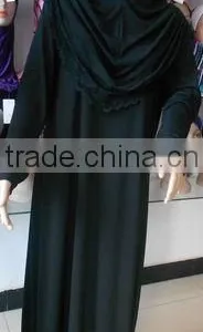 Factory Direct Abaya Dress Muslim Black R-MA521# thumbnail-3
