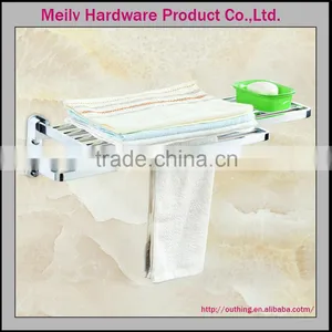 2015-2016 High Quality Bright Silver Aluminium Bathroom Towel Rack thumbnail-1