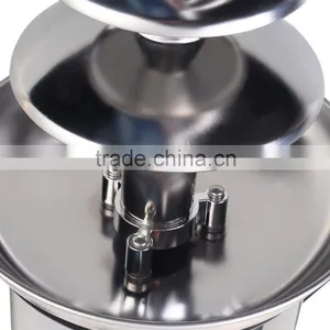 Economic Home 9cm(D)18cm(H) 180W Stainless Steel 4 Tiers Cheap 110v/220v Chocolate Fountain thumbnail-4