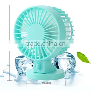 Hot Sale OEM USB Fans With Colorful Style Ajustable Switch Double Leaves Mini Fans thumbnail-3
