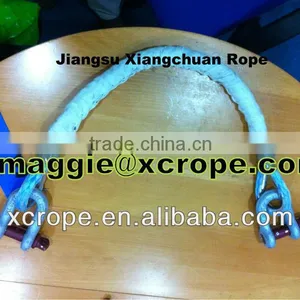 Blue UHMWPE Safety Rope With Capel/Fall Prevention Device/UHMWPE Sk-75 Rope With Capel 0.9 Meters thumbnail-1