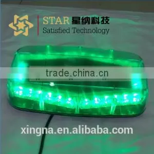 30W Green Bulds Megetic Car Roof Strobe Mini Lightbar EL3-10-6 thumbnail-2