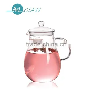 Pyrex Glass, Glass Teapot With Infuser, thumbnail-1