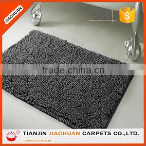 100% Polyester Microfiber Washable Chenille Bathroom Carpet thumbnail-6