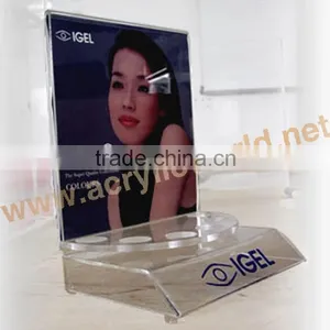 Glasses Display Stand/ New Authentic CND Shellac Acrylic Sunglasses Display Rack thumbnail-2