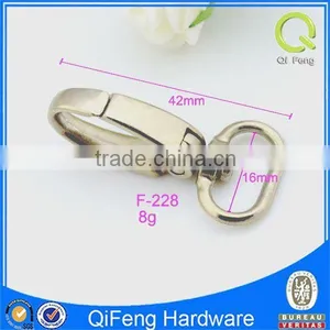 Fashion Style Light Gold Color Metal Snap Hook Of Bag Accessories thumbnail-5