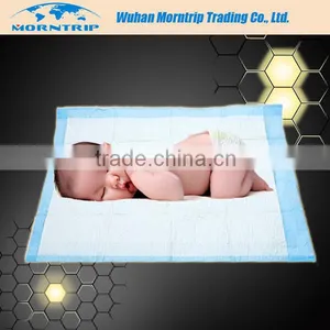 High Absorbent Disposable Baby Bedding Protection Pad thumbnail-1