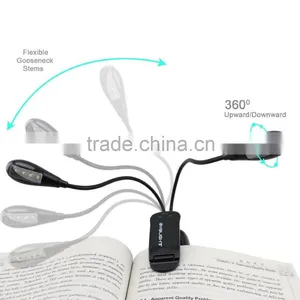 8 LED Rechargeable Reading Light Book Light for Wholesale on Amazon thumbnail-3