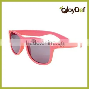Cheap Neon Purple Customized Logo Sun Glasses With Company Name thumbnail-4