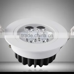 Lights for Shops / 7 Watt Led Recessed Ceiling Light / White Frame Led Downlight Fixture thumbnail-1