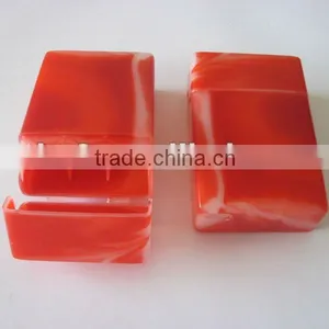 Double Color With Tape Format Plastic Cigarette Case. thumbnail-1