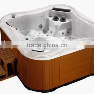 JY8003 Acrylic 5person Whirlpool for Massage Spa With Balboa Systerm and CE thumbnail-1