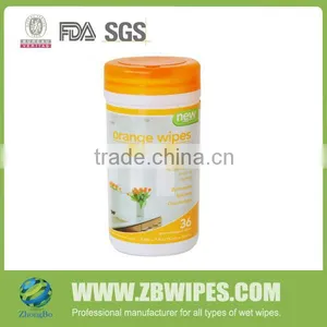 Kitchen Wet Wipe Cleaning Household Cleaning Wet Tissue in Canister thumbnail-1