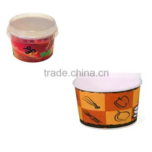 Paper Ice Cream Cup With Lid thumbnail-1