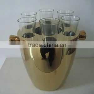 Beer Ice Cooler Wine Bottle Cooler Stainless Steel Wine Ice Cooler thumbnail-1
