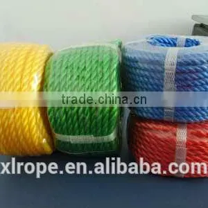 3 Strand Solid Braid PP Rope for Ship Building thumbnail-1