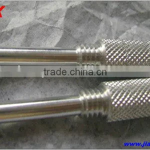 Customized Machining Knurled Steel Rod thumbnail-1