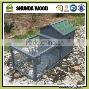 SDR025 Wholesale Prefabricated Wooden Rabbit House thumbnail-1