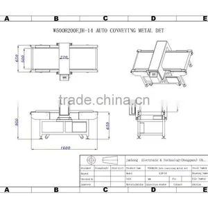 Operation Stable High Sensitivity Conveyor Belt Type Needle Metal Detector thumbnail-3