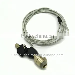 High Quality Laptop Password Lock Chain Cable With Two Keys, Laptop Locking Cable, thumbnail-1