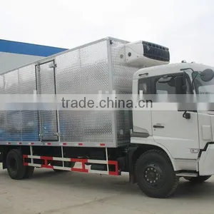 DongFeng 4x2 Refrigerator Freezer Truck, NEW CABIN thumbnail-1