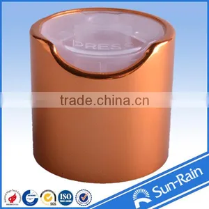 Wholesale Chilid Sale Various Size Aluminium Plastic Disc Top Cap thumbnail-1