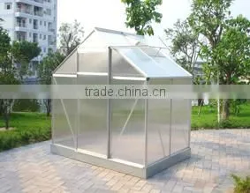 Garden Greenhouse With Aluminium Frame and Spring Chips for Green Color thumbnail-1