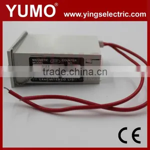 MCF-6X 6 Digit Magnets Counter Pvc Counter Display Wire Meter Counter thumbnail-4