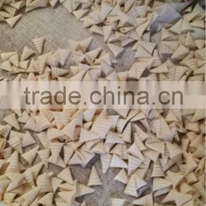 Jinan Eagle Wheat Flour Extrusion Bugles Snack Food Extruder Machine Installed in India thumbnail-1