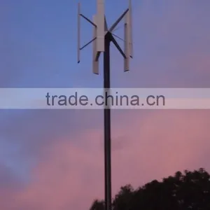 Vertical Wind Generator 2kw/vertical Axis Wind Turbine for House Use thumbnail-2