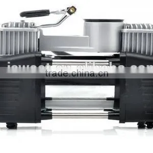 H90140 150PSI Double Cylinder Portable Car Air Compressor With Heavy Duty thumbnail-1