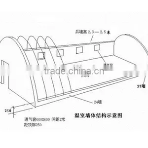 New Type Of Tunnel Greenhouse For Vegetables thumbnail-5