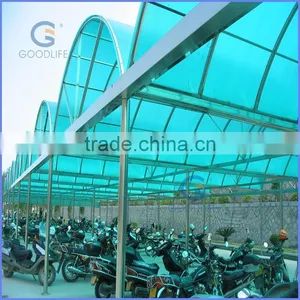 Best Quality pc Corrugated Transparent Roofing Sheet for Construction of Building thumbnail-3