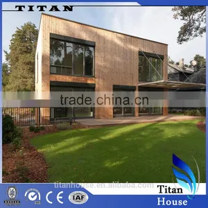 Luxury Steel Russian Prefabricated Wooden House thumbnail-1