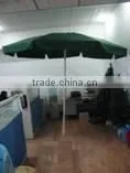 Green Outdoor Hanging Umbrella thumbnail-1