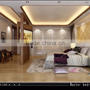 3D Rendering Architectural Villa With Furniture Decoration thumbnail-1