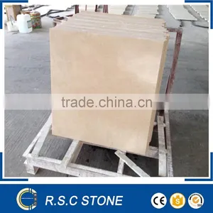 Concise Polished Beige Marble Tile for Floor and Wall thumbnail-1