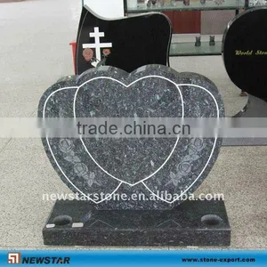Blue Granite Headstone thumbnail-1