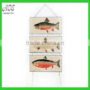 Custom Wood Wall Art Home Decorative Wood Painted UV Printing on Wood thumbnail-1