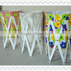 2014 Cheap New Design Foldable Laundry Basket for Household Use Wholesale thumbnail-2