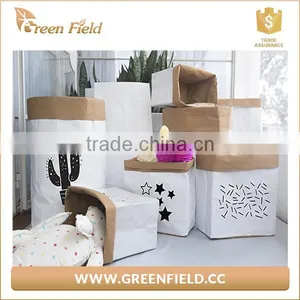 Recycle Laundry Toy Organizer Paper Storage Bag Home Paper Keeper Bag thumbnail-2