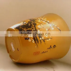 Ecofriendly Biodegradable Bamboo Fiber Flower Pot thumbnail-1