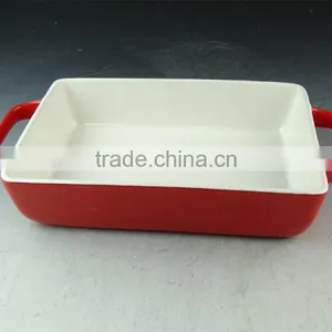Cheap Ceramic Professional Bakeware,High Quality Square Stoneware Bakeware thumbnail-1