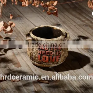 Outdoor and Indoor Pots Wholesale Cement Decorative Plant Pots thumbnail-3