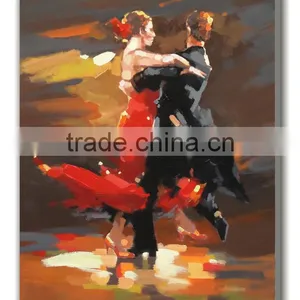 2017 New Design Dance Couple Oil Painting thumbnail-4