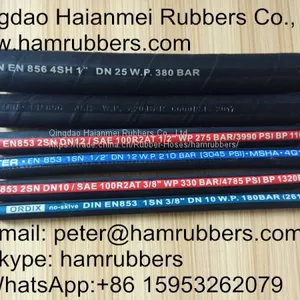 High Pressure Rubber Hydraulic Hose thumbnail-1