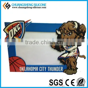 2016 Most Popular Colorful Silicone Picture Frames, PVC Photo Frame, Lovely Wooden Frame thumbnail-2