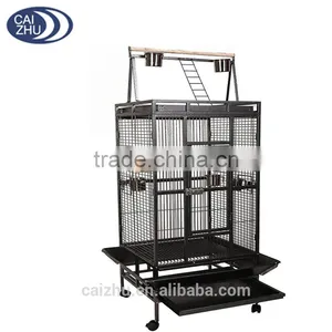 Finch Macaw Cockatoo Large Parrot Bird Cage Pet Supplies Perch Grate thumbnail-5