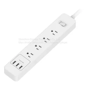 UL Listed Surge Protector Us Multi Function Extension Socket With 4 AC Outlet thumbnail-1
